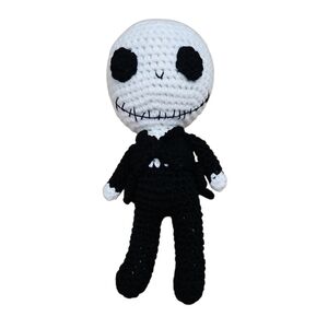 Crocheted Handmade 11" Jack Skellington Nightmare Before Christmas Character